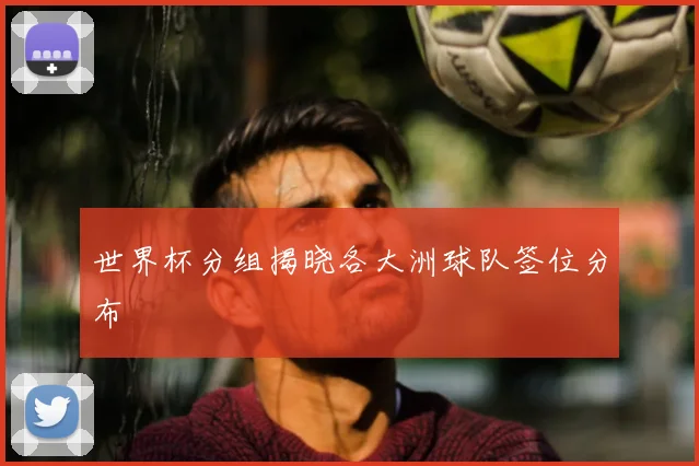 世界杯分组揭晓各大洲球队签位分布